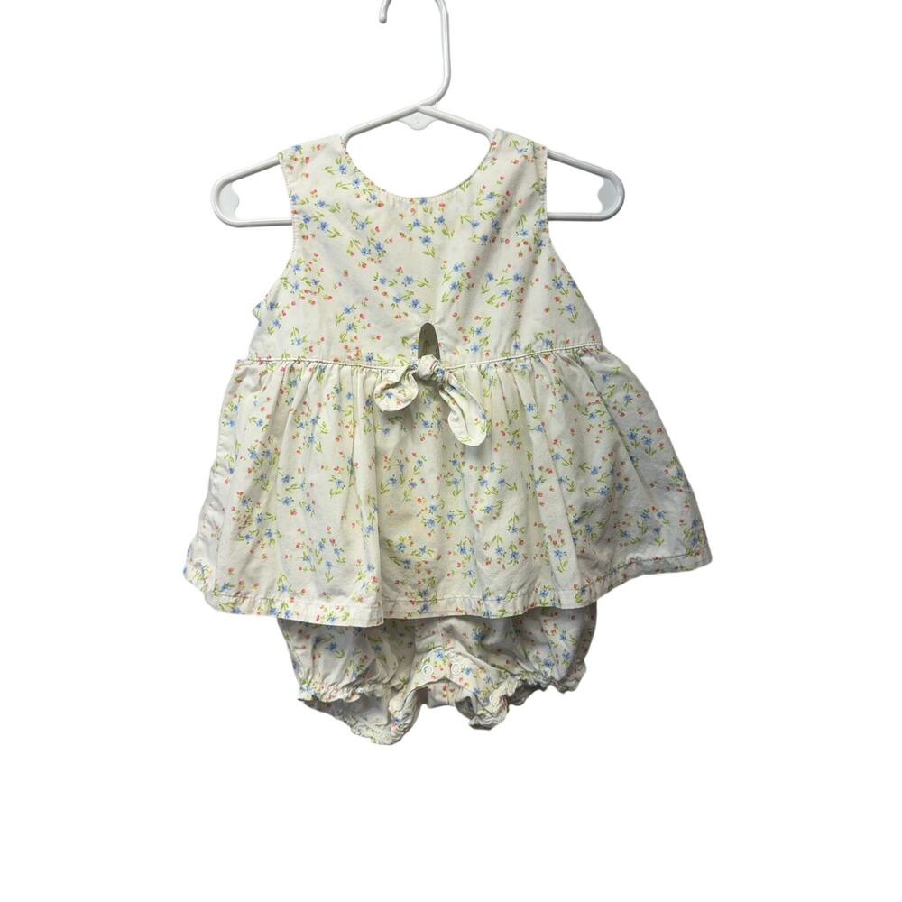 Y2K Girls KRU dress and attached Bloomers Butterflies Outfit clothes 18 months